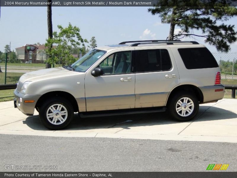 Light French Silk Metallic / Medium Dark Parchment 2004 Mercury Mountaineer AWD