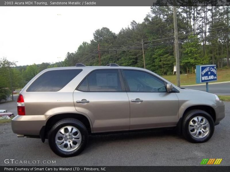 Sandstone Metallic / Saddle 2003 Acura MDX Touring