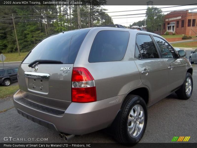 Sandstone Metallic / Saddle 2003 Acura MDX Touring