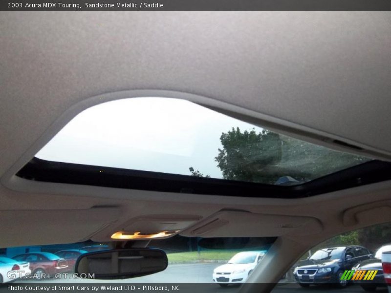 Sandstone Metallic / Saddle 2003 Acura MDX Touring