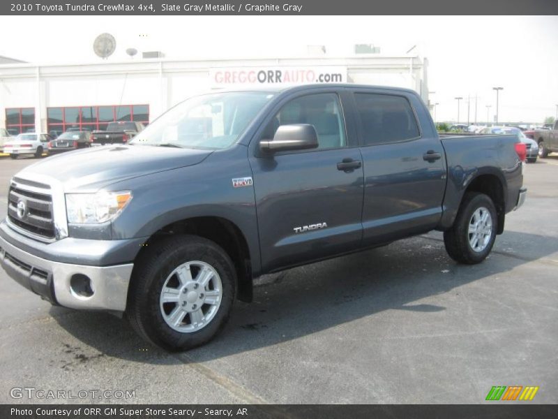 Slate Gray Metallic / Graphite Gray 2010 Toyota Tundra CrewMax 4x4