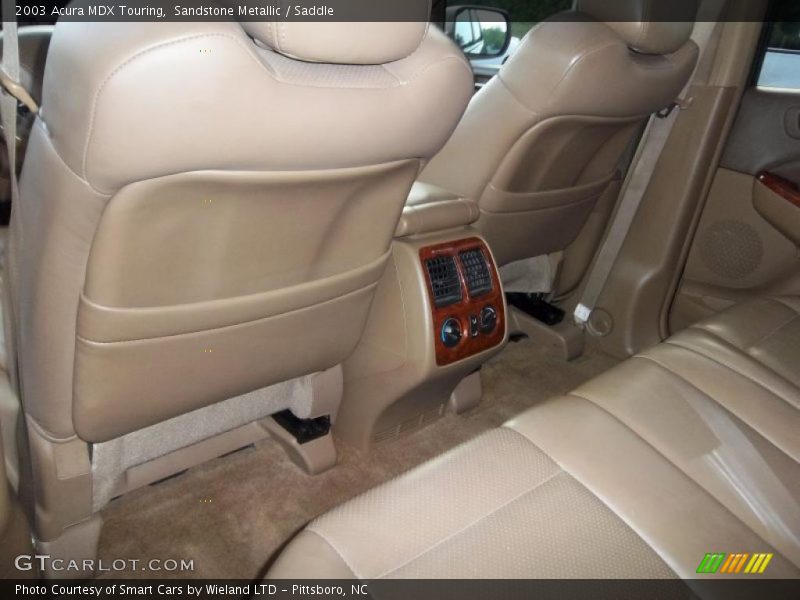 Sandstone Metallic / Saddle 2003 Acura MDX Touring