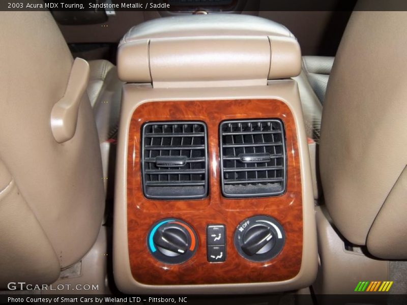 Sandstone Metallic / Saddle 2003 Acura MDX Touring