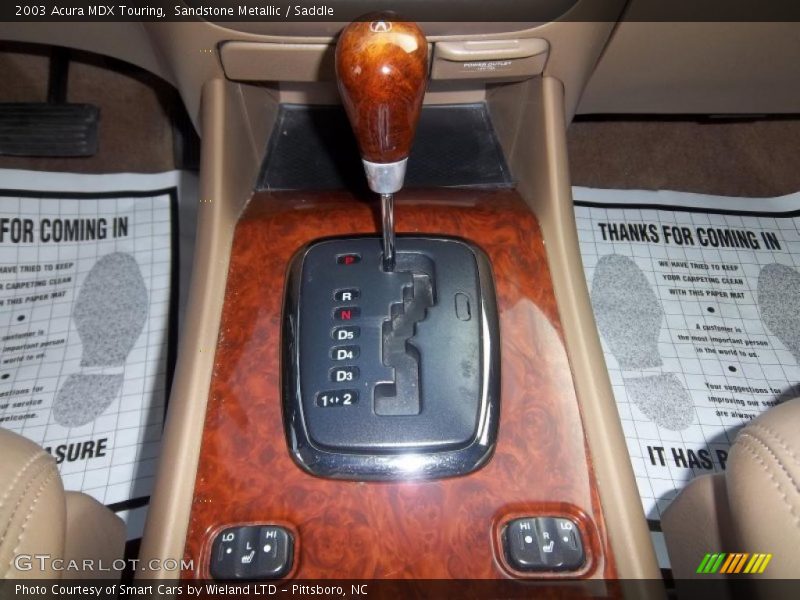  2003 MDX Touring 5 Speed Automatic Shifter