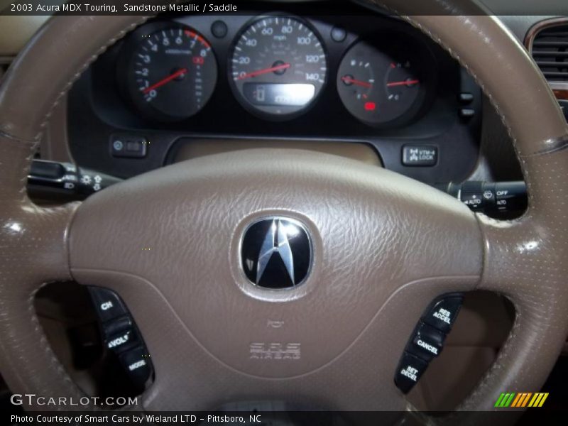 Sandstone Metallic / Saddle 2003 Acura MDX Touring