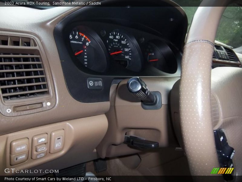 Sandstone Metallic / Saddle 2003 Acura MDX Touring