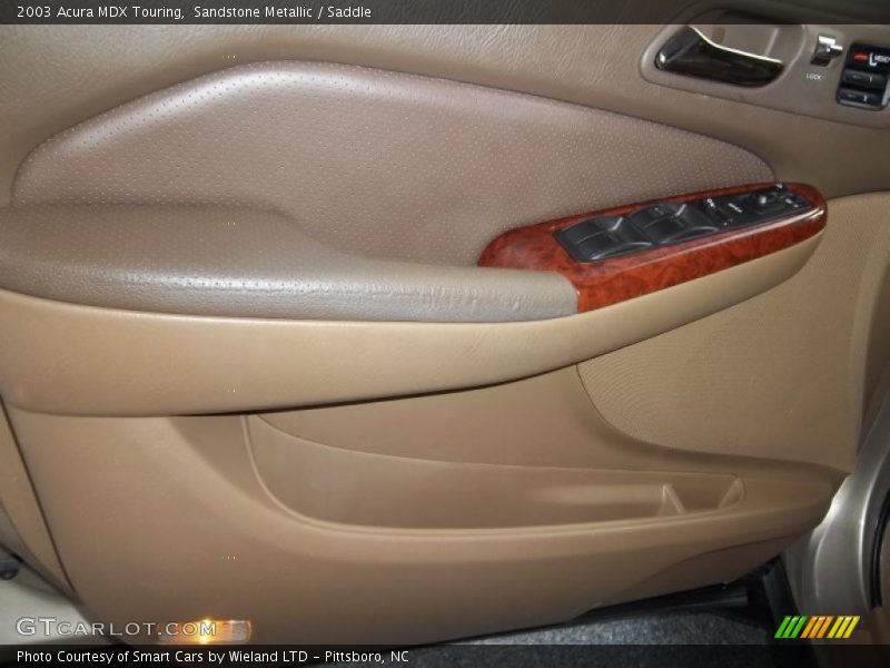 Sandstone Metallic / Saddle 2003 Acura MDX Touring