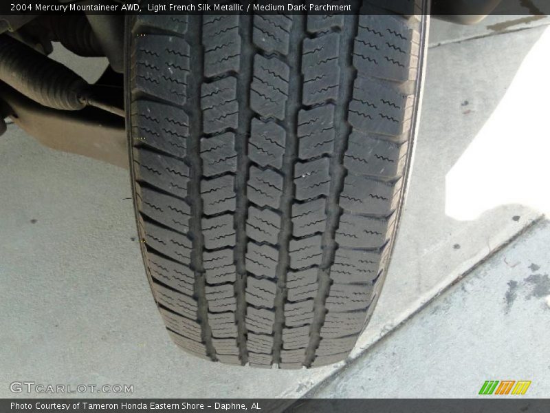 Light French Silk Metallic / Medium Dark Parchment 2004 Mercury Mountaineer AWD
