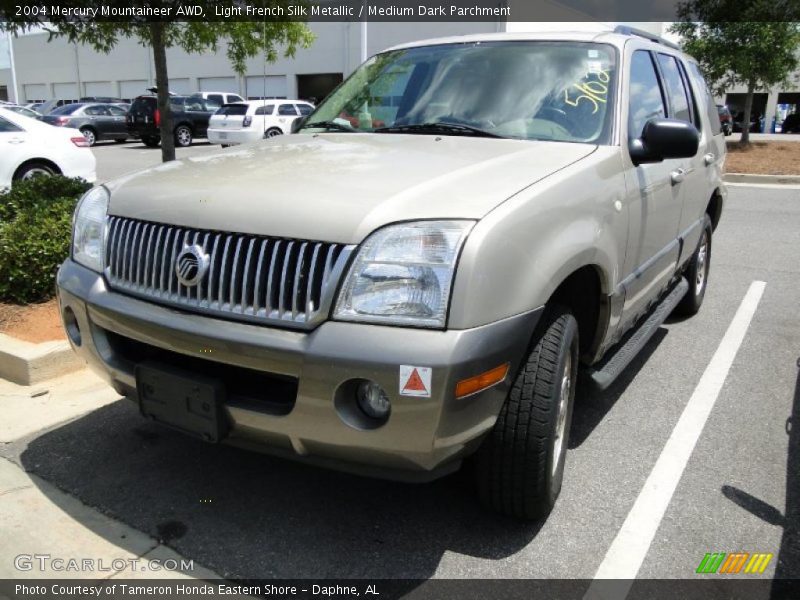 Light French Silk Metallic / Medium Dark Parchment 2004 Mercury Mountaineer AWD