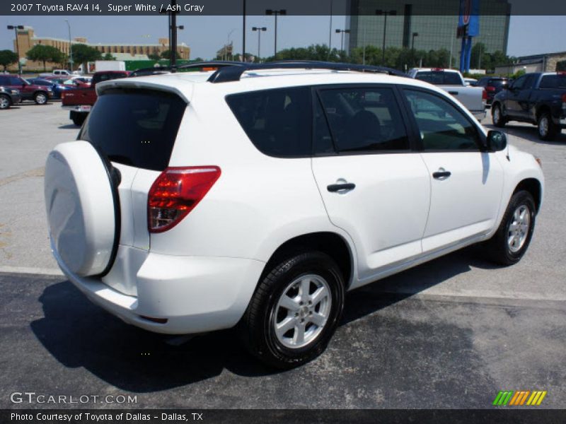 Super White / Ash Gray 2007 Toyota RAV4 I4