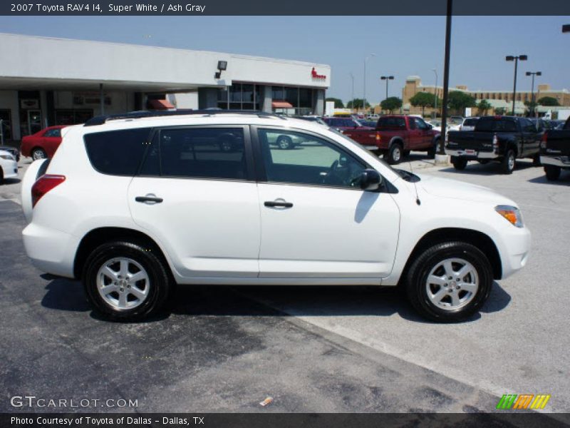 Super White / Ash Gray 2007 Toyota RAV4 I4