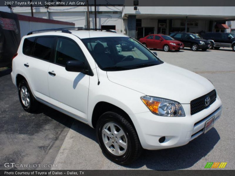 Super White / Ash Gray 2007 Toyota RAV4 I4