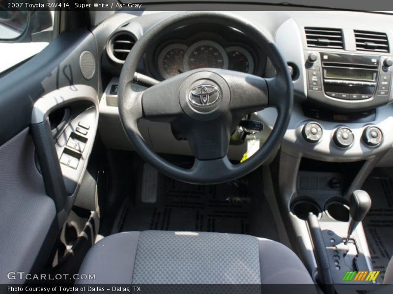 Super White / Ash Gray 2007 Toyota RAV4 I4