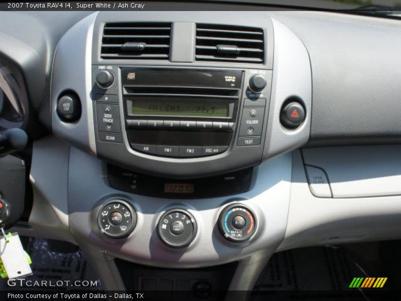 Super White / Ash Gray 2007 Toyota RAV4 I4