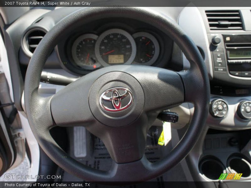Super White / Ash Gray 2007 Toyota RAV4 I4