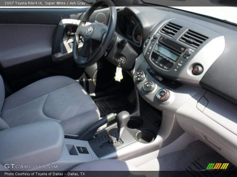 Super White / Ash Gray 2007 Toyota RAV4 I4
