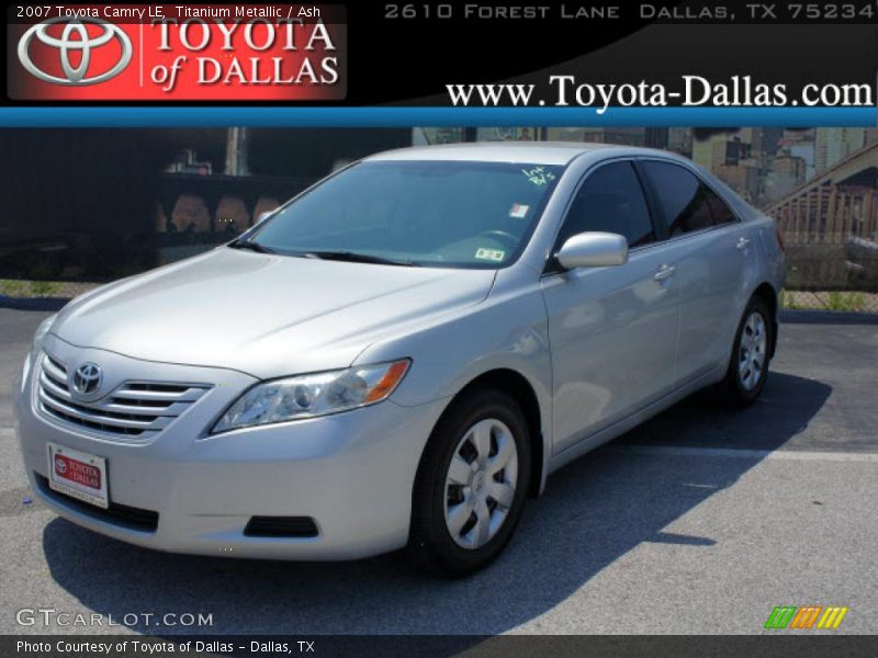 Titanium Metallic / Ash 2007 Toyota Camry LE