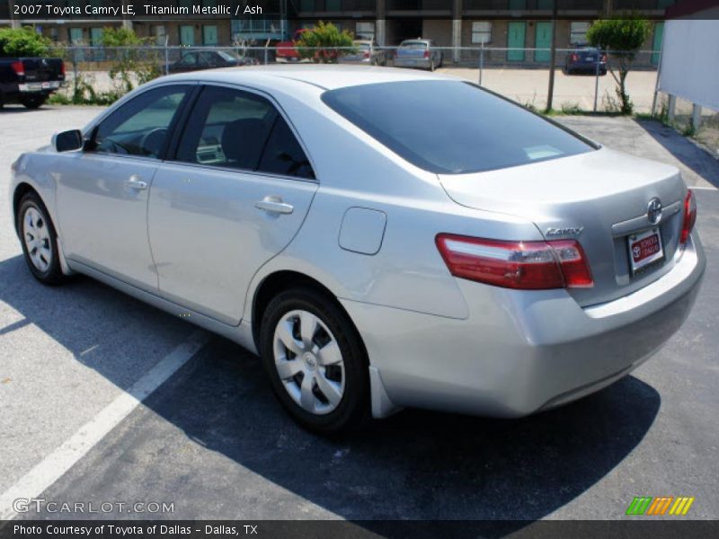 Titanium Metallic / Ash 2007 Toyota Camry LE