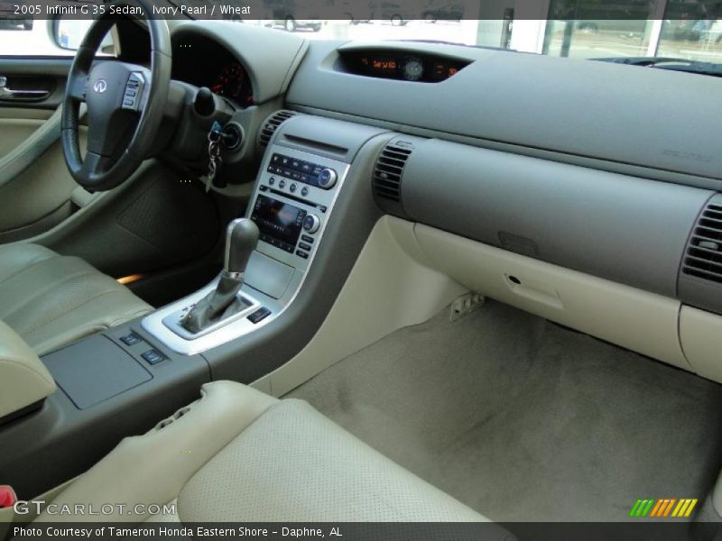 Ivory Pearl / Wheat 2005 Infiniti G 35 Sedan
