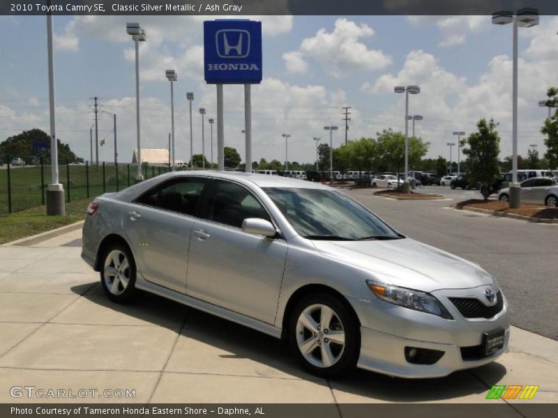 Classic Silver Metallic / Ash Gray 2010 Toyota Camry SE