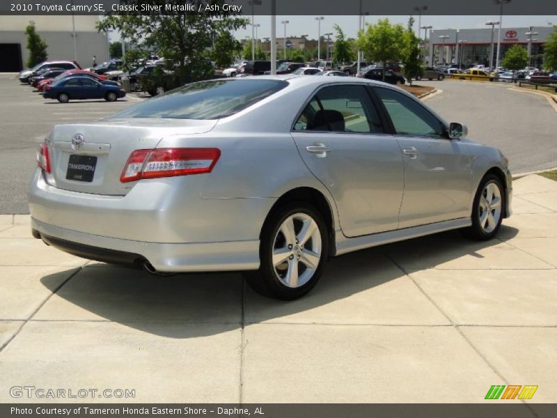Classic Silver Metallic / Ash Gray 2010 Toyota Camry SE