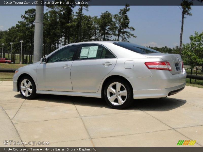 Classic Silver Metallic / Ash Gray 2010 Toyota Camry SE