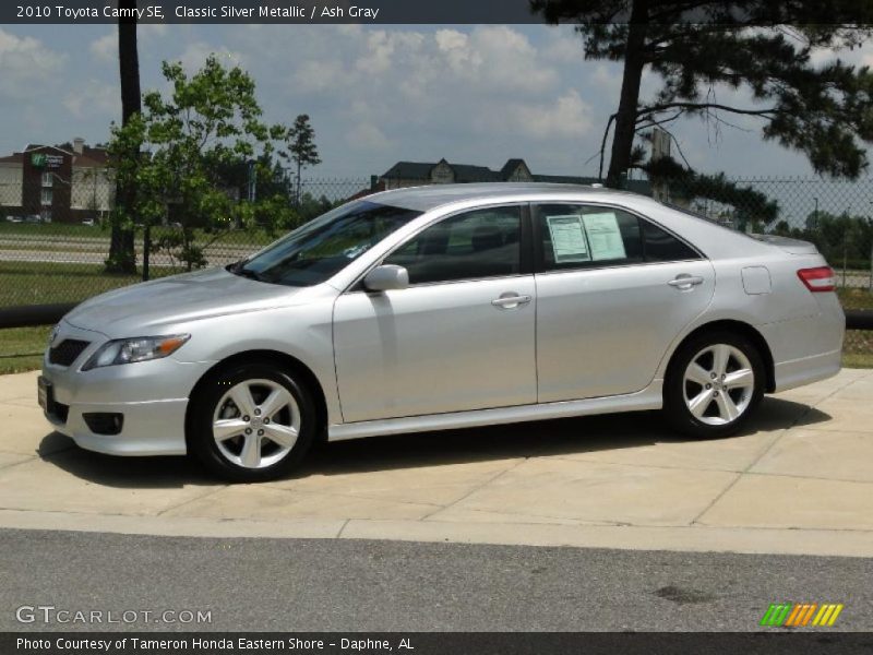 Classic Silver Metallic / Ash Gray 2010 Toyota Camry SE
