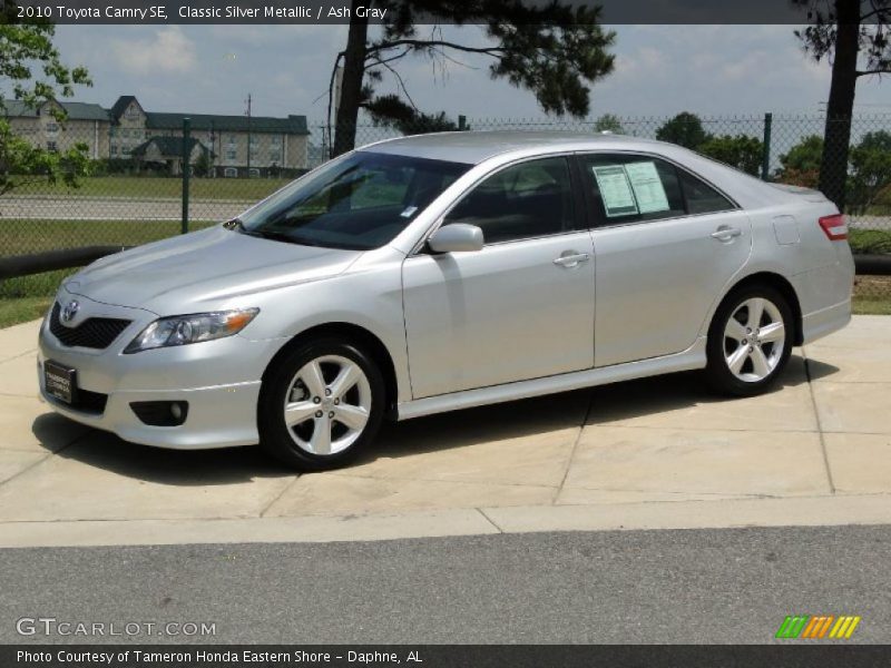 Classic Silver Metallic / Ash Gray 2010 Toyota Camry SE