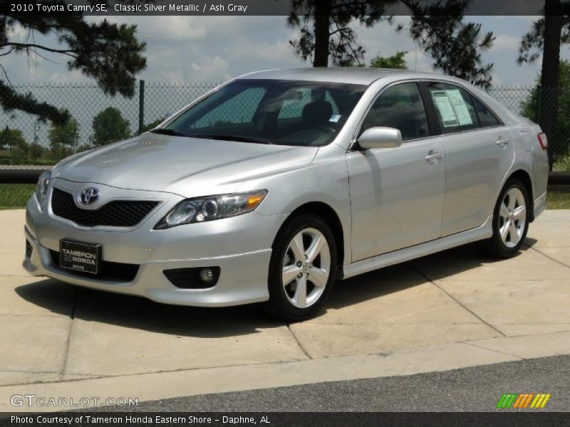 Classic Silver Metallic / Ash Gray 2010 Toyota Camry SE