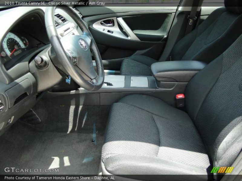 Classic Silver Metallic / Ash Gray 2010 Toyota Camry SE