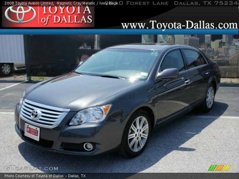 Magnetic Gray Metallic / Ivory Beige 2008 Toyota Avalon Limited