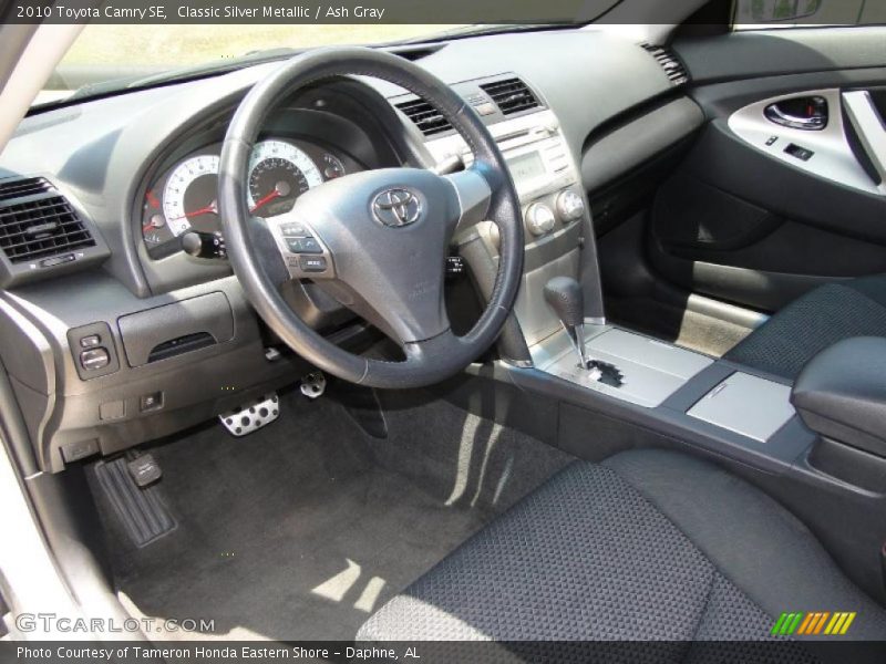 Classic Silver Metallic / Ash Gray 2010 Toyota Camry SE