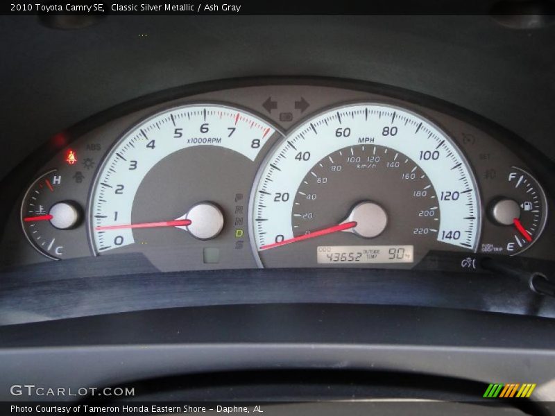 Classic Silver Metallic / Ash Gray 2010 Toyota Camry SE