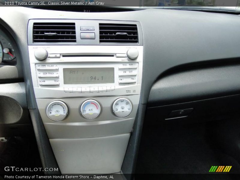 Classic Silver Metallic / Ash Gray 2010 Toyota Camry SE