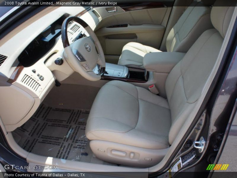 Magnetic Gray Metallic / Ivory Beige 2008 Toyota Avalon Limited