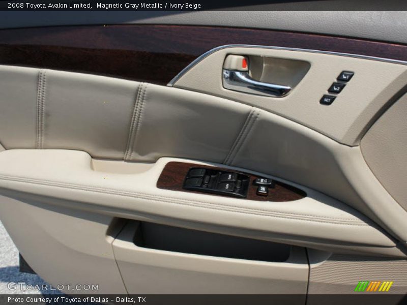 Magnetic Gray Metallic / Ivory Beige 2008 Toyota Avalon Limited