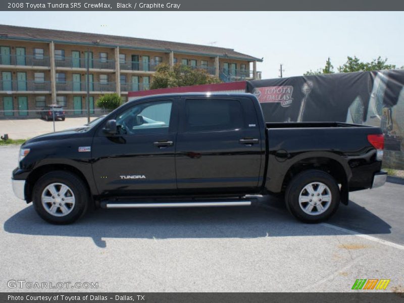 Black / Graphite Gray 2008 Toyota Tundra SR5 CrewMax