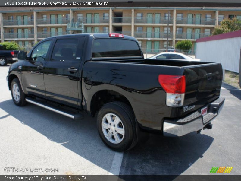 Black / Graphite Gray 2008 Toyota Tundra SR5 CrewMax