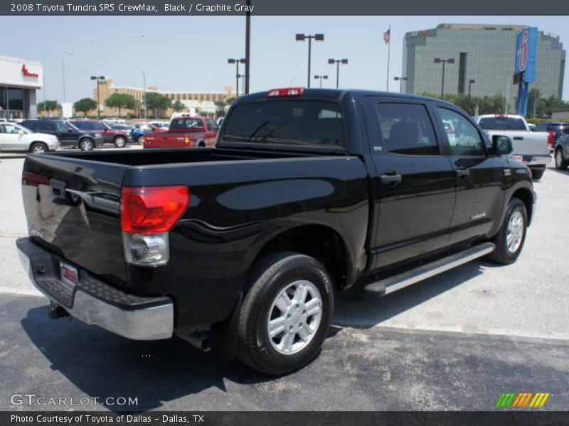 Black / Graphite Gray 2008 Toyota Tundra SR5 CrewMax