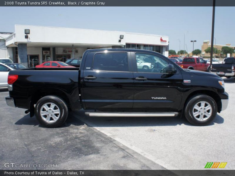 Black / Graphite Gray 2008 Toyota Tundra SR5 CrewMax