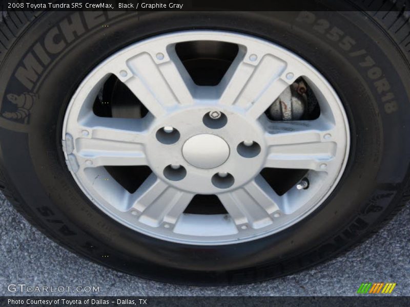 Black / Graphite Gray 2008 Toyota Tundra SR5 CrewMax