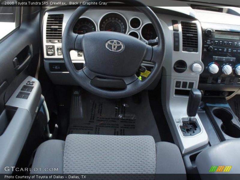 Black / Graphite Gray 2008 Toyota Tundra SR5 CrewMax