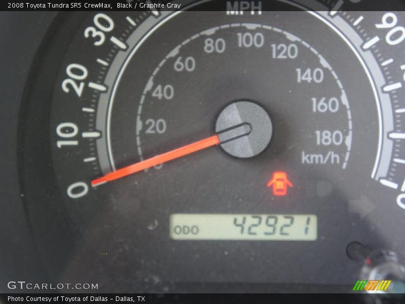 Black / Graphite Gray 2008 Toyota Tundra SR5 CrewMax