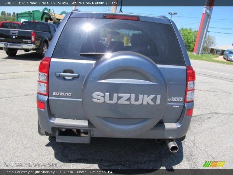 Azure Grey Metallic / Black 2008 Suzuki Grand Vitara Luxury 4x4