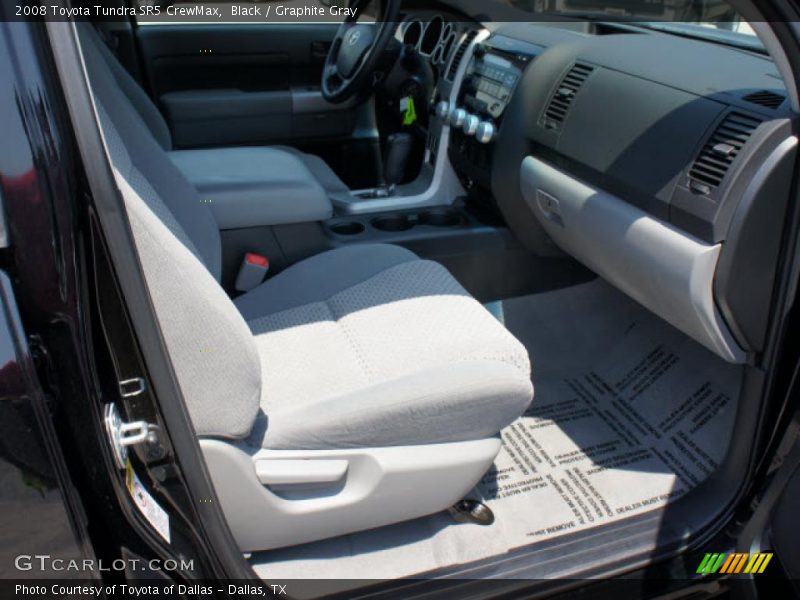 Black / Graphite Gray 2008 Toyota Tundra SR5 CrewMax