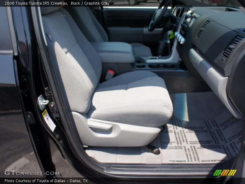 Black / Graphite Gray 2008 Toyota Tundra SR5 CrewMax