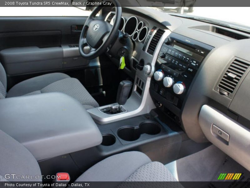 Black / Graphite Gray 2008 Toyota Tundra SR5 CrewMax