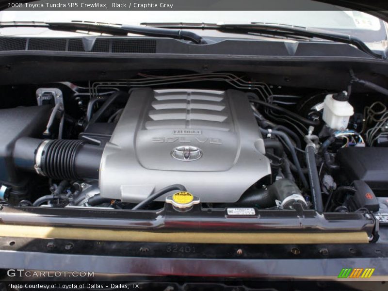 Black / Graphite Gray 2008 Toyota Tundra SR5 CrewMax