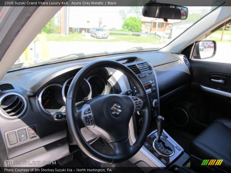 Azure Grey Metallic / Black 2008 Suzuki Grand Vitara Luxury 4x4