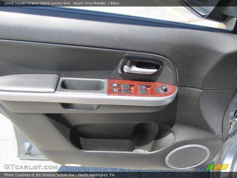 Azure Grey Metallic / Black 2008 Suzuki Grand Vitara Luxury 4x4
